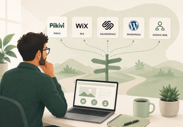 Wix, Squarespace, WordPress, agence web : lequel choisir pour votre TPE ?