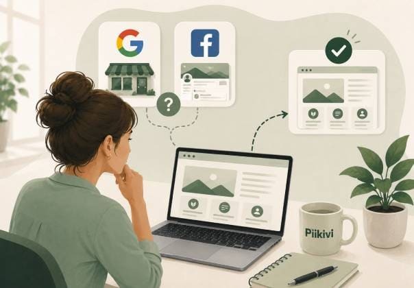 Faut-il un site internet quand on a déjà une page Google et Facebook ?